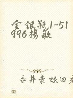 金银瓶1-51996杨敏