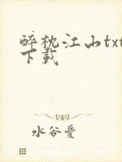 醉枕江山txt下载