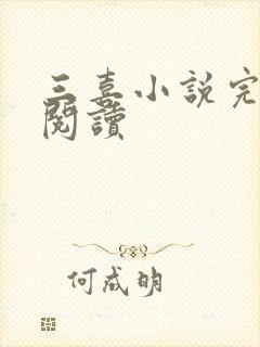 三喜小说完整版阅读