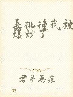 长批后我被宿敌爆炒了