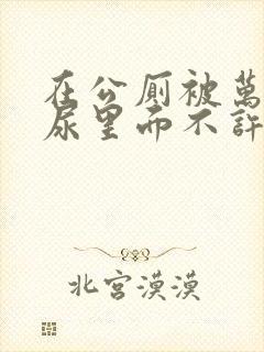 在公厕被万人c尿里面不许漏