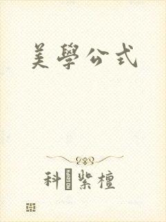 美学公式