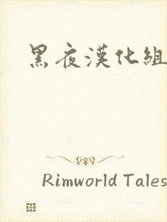 黑夜汉化组
