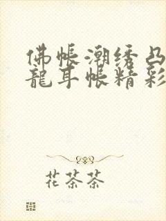 佛帐潮绣凸浮双龙耳帐精彩片段