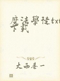 魔法学徒txt下载