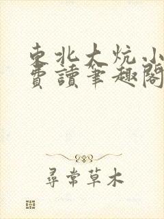 东北大炕小说免费读笔趣阁