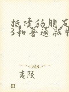 抵债的朋友麦子3和普通版对比