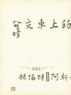 公交车上的诗请晴