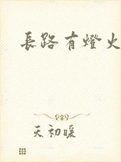 长路有灯火