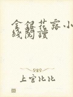 金银花露小说在线阅读