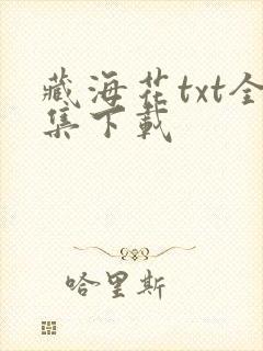 藏海花txt全集下载