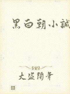 黑白朝小诚