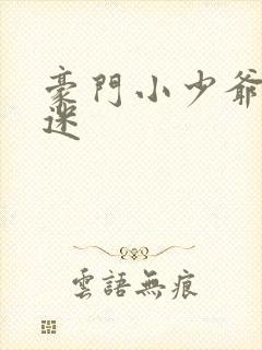 豪门小少爷是财迷