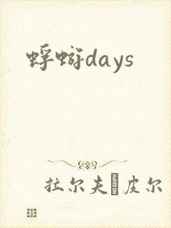 蜉蝣days