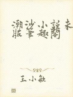 潮沙小说未删减版笔趣阁