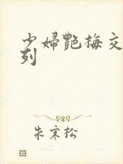 少妇艳梅交换系列