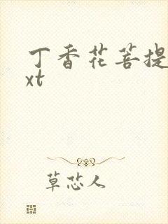 丁香花菩提树txt