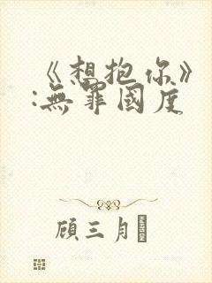 《想抱你》作者:无罪国度