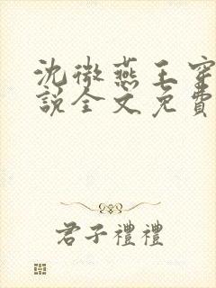 沈微燕王穿越小说全文免费阅读