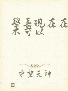 学长现在在上课不可以