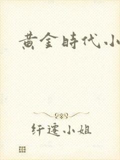 黄金时代小说