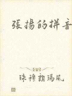 张扬的拼音