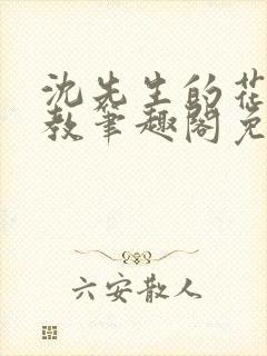 沈先生的花式管教笔趣阁免费