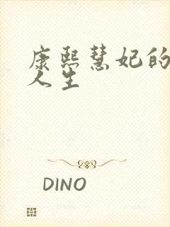 康熙慧妃的躺赢人生