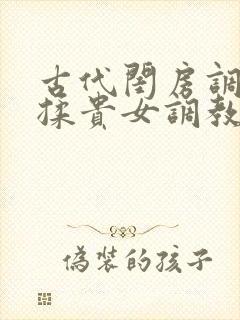 古代闺房调教h揉贵女调教记