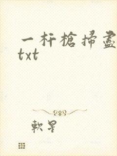 一杆枪扫尽全家txt