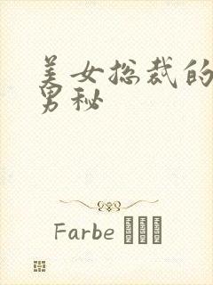 美女总裁的贴身男秘