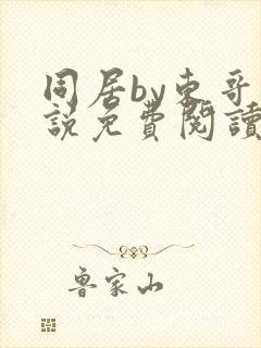 同居by东哥小说免费阅读全文无弹窗