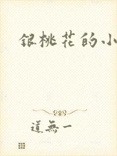 银桃花的小说