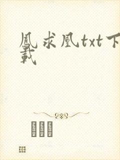 凤求凰txt下载