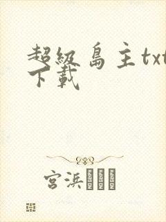 超级岛主txt下载
