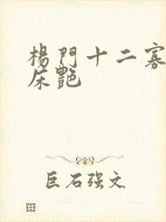 杨门十二寡妇肉床艳