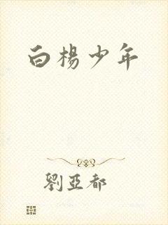白杨少年