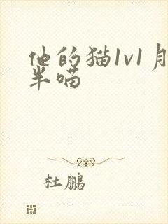他的猫1v1月半喵