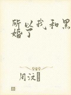 所以我和黑粉结婚了