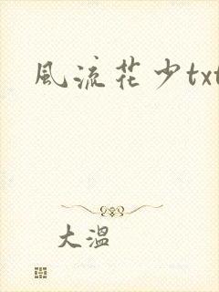 风流花少txt