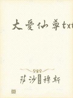 大爱仙尊txt