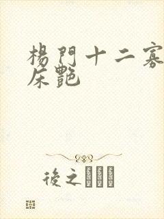 杨门十二寡妇肉床艳