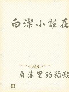 白洁小说在线