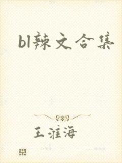 bl辣文合集