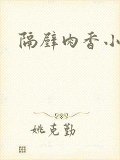 隔壁肉香小说