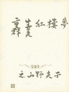 重生红楼梦之御群美