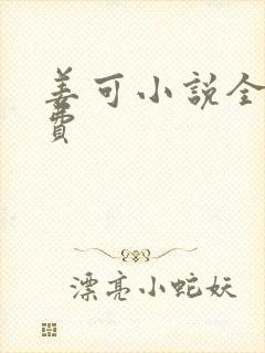 姜可小说全文免费