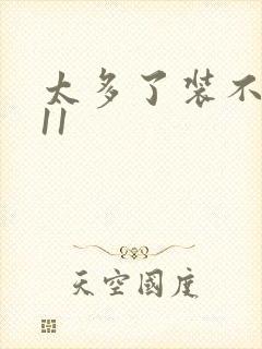 太多了装不下H11