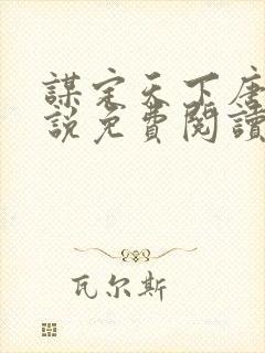 谋定天下唐诚小说免费阅读