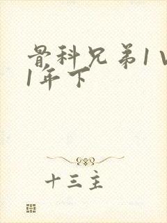 骨科兄弟1 V1年下